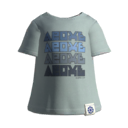 Blue Retro Tee