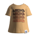 Tan Retro Tee